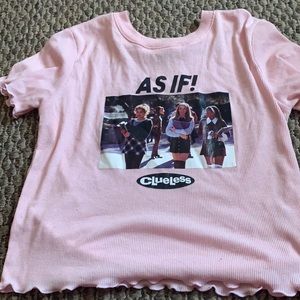 clueless girls graphic tee